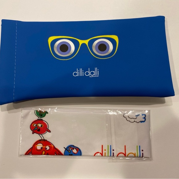 Dilli Dalli Itty Bitty Turquoise 38/15/116 Eyeglass frame - Picture 7 of 7